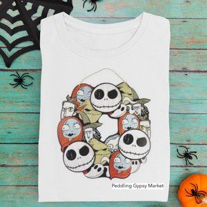 Jack and Sally Skeleton shirt